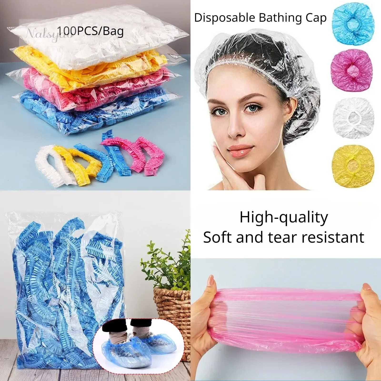 Disposable Shower Cap Covers T - Home Essentials Bathroom Storage review and price