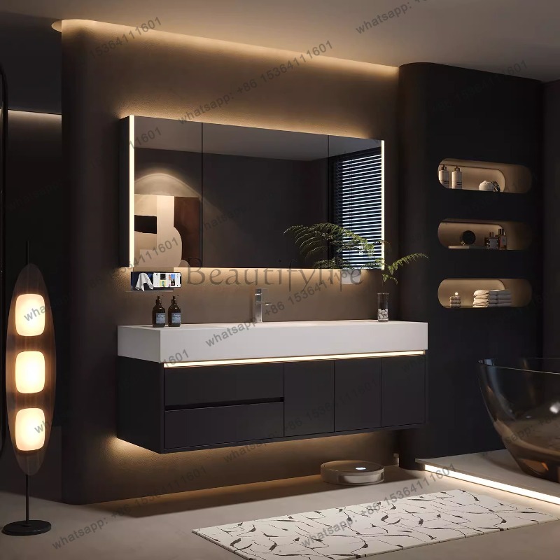 YJ Luxury Drawers Cupboard Pap - Home Bathroom Vanity Combo review and price